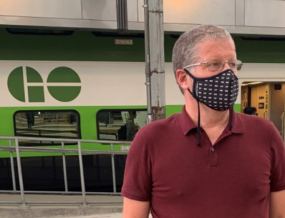 Metrolinx face mask