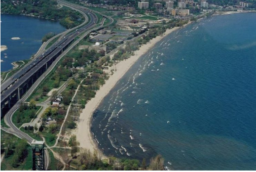 Beach aerial