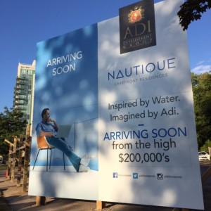 ADI Nautique sign