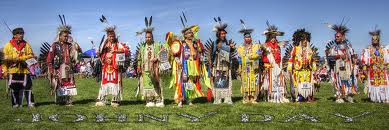 Aboriginals in native dress Rivers column