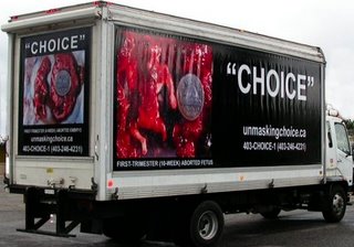 Abortion truck