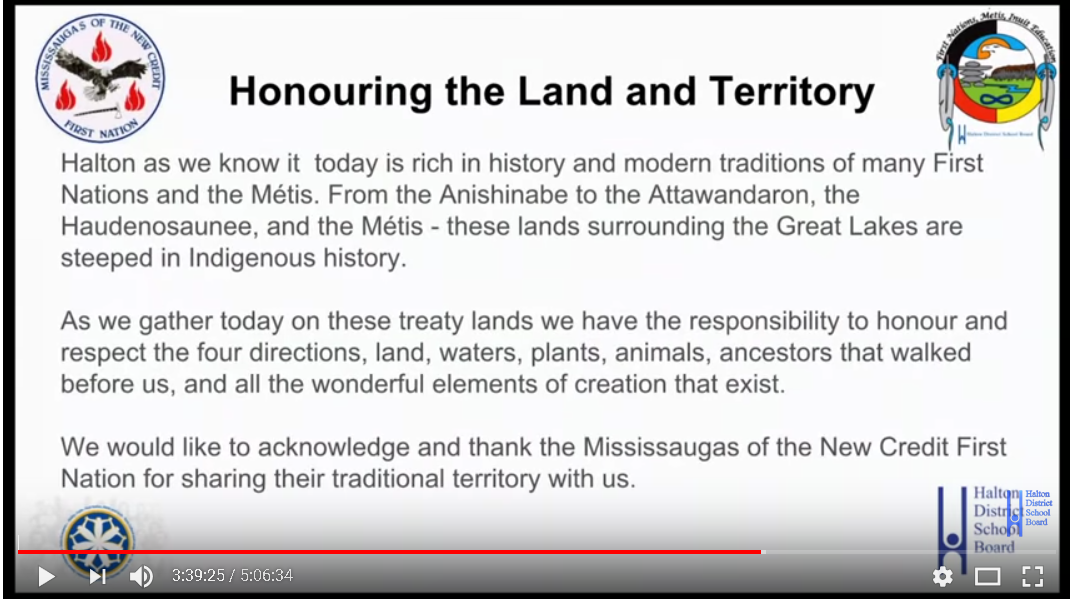Amos treaty land statement
