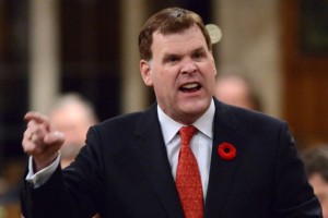 Baird - red tie finger point