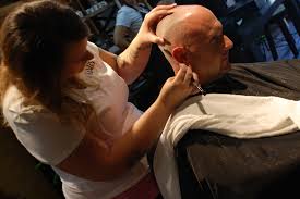 Barber head shave