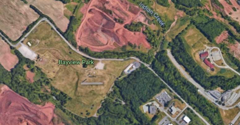 Bayview park - aerial