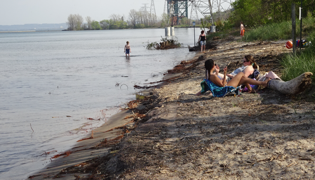 Beach erosion May 17-2017