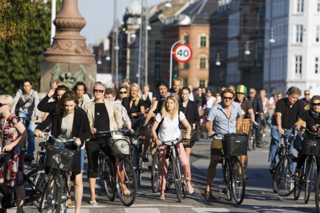 Bike users Copenhagen