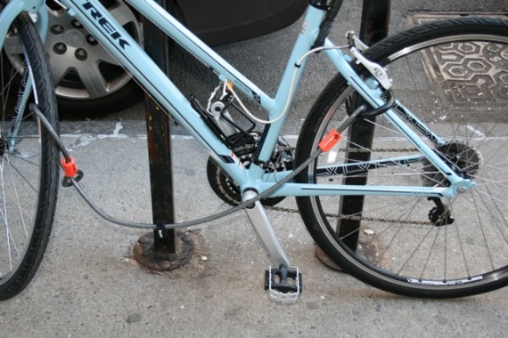 Bike with locks