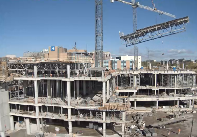 Brant hospital - part of 4th floor