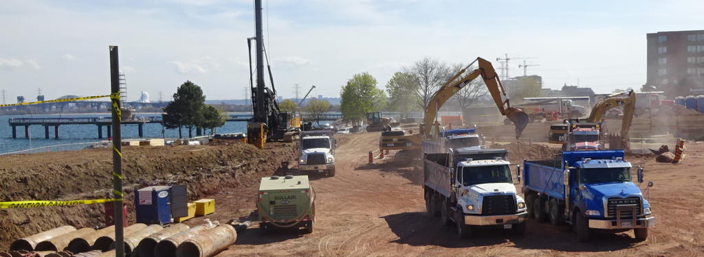 Bridgewater Excavating May 2016 4+ trucks