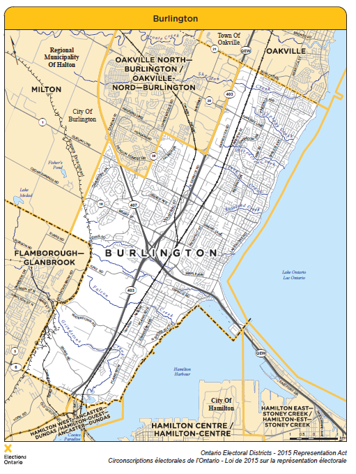 Burlington map