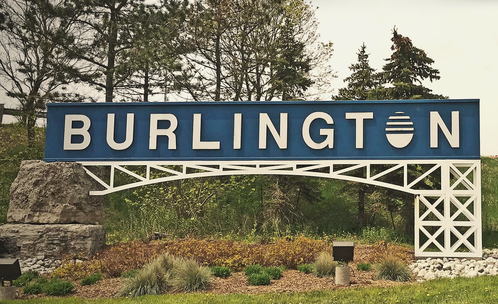 Burlington sign