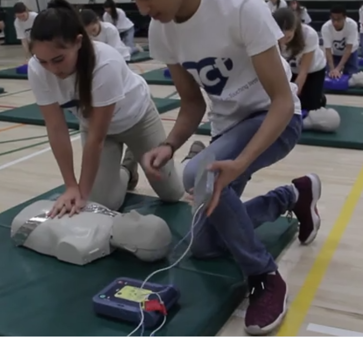 CPR - ready to usse AED