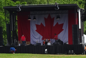 CanDay stage is readied for swearing in
