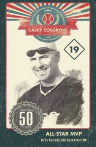 Casey baseball card