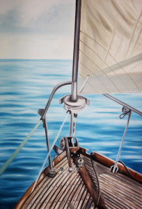 Claire Hall Sailboat