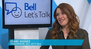 Clara Hughes - Lets talk - mental health