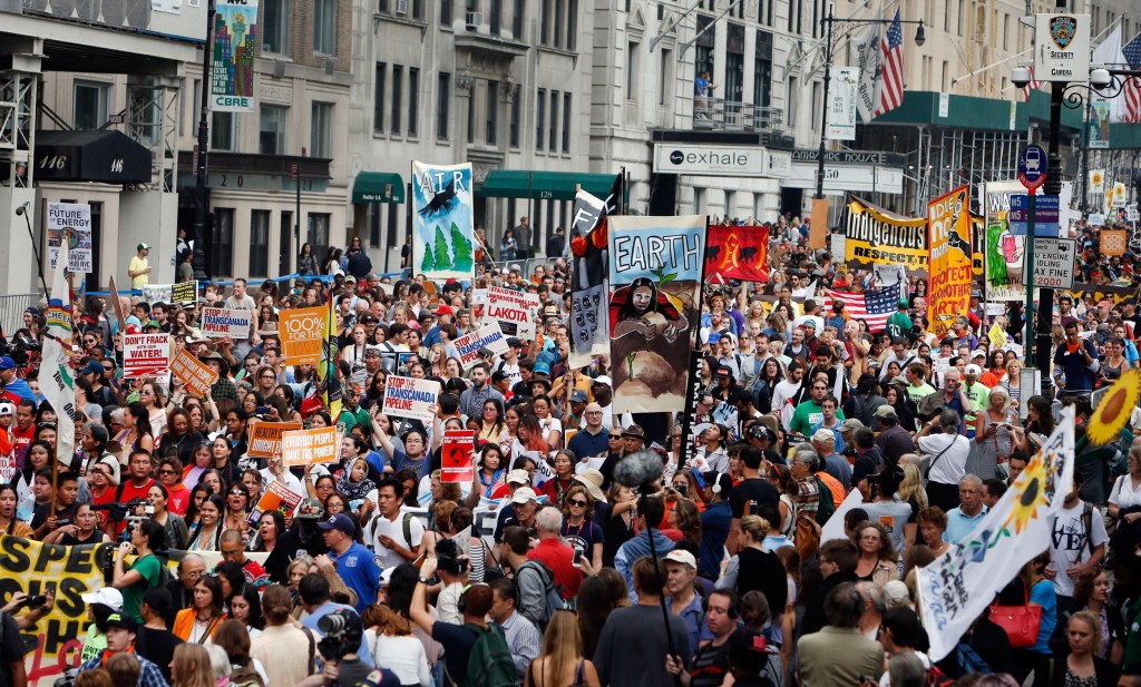 Climate march New York