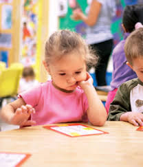 Day care - girl in pink