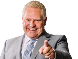 Doug Ford finger pointing