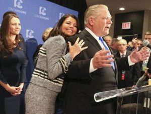 Doug Ford with wife