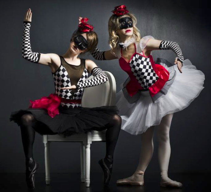 FORM - two checkered clothing