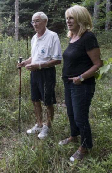 Fernand Coderre and Heather Lareau
