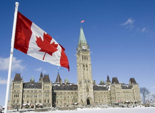 Flag at house of commons