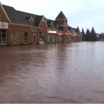 Flood Fairview plaza