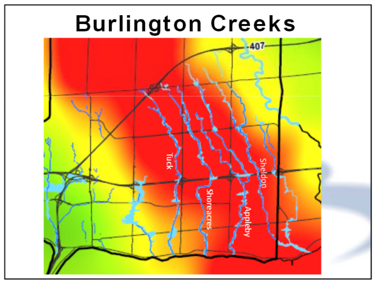 Flood presentation - Burlington creeks