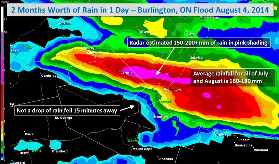 Flood rainfall graphic weather network image