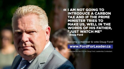 Ford and carbon tax