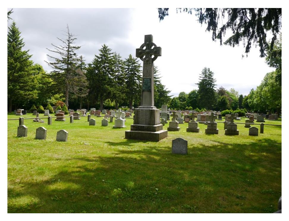 Gillies - Waldie Family Plot in Greenwood Cemetery