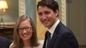 Gould and PM Trudeau