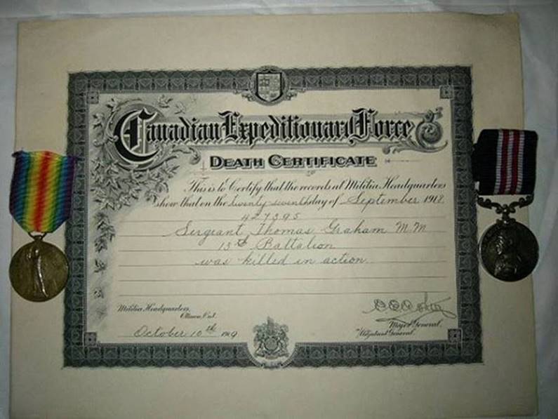 Graham certificate