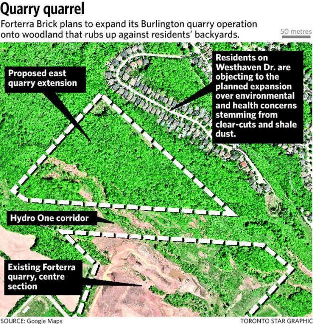 Graphic of TEC quarry