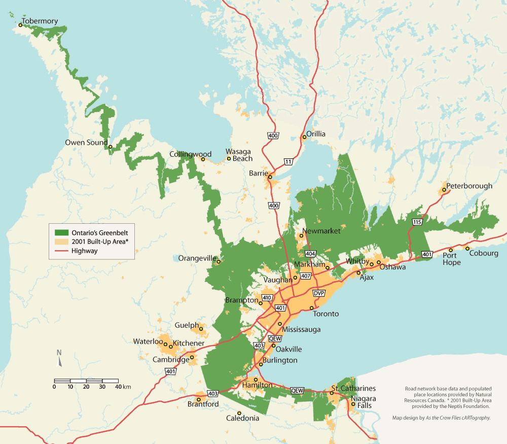 Greenbelt Ontario graphic
