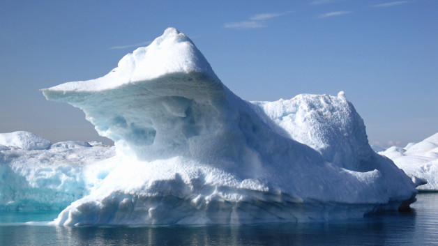 Greenland iceberg melting