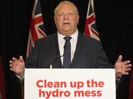 Hydro mess with Ford at podium