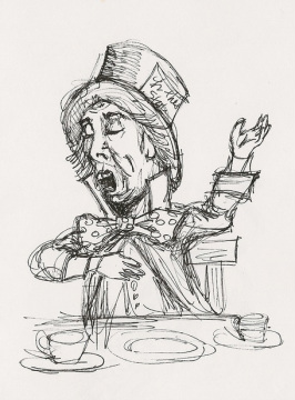 Kamaric - Mad hatter in pencil