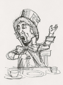 Kamaric - Mad hatter in pencil