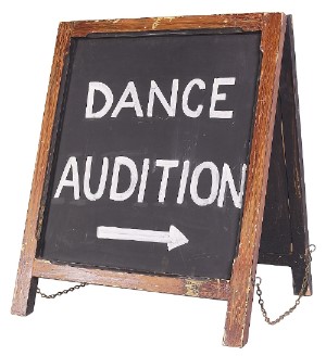 KooGle dance auditions notice board