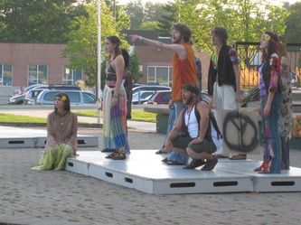 Koogle at bandshell - hippies