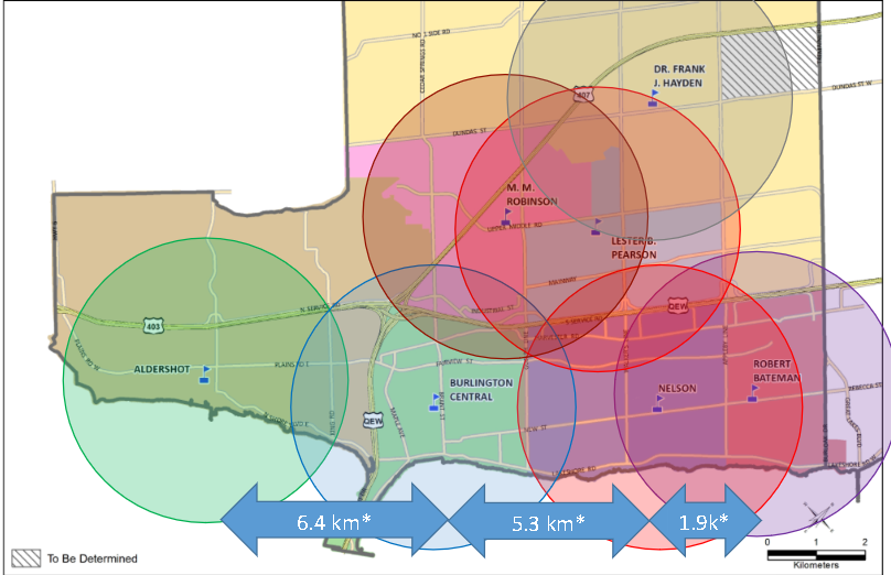 Map #1 - all schools