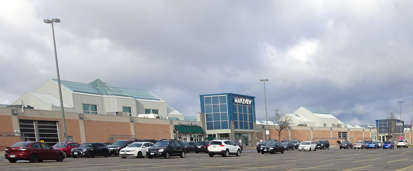 Mapleview Mall parking east side