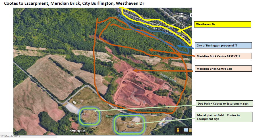 Maps of quarry cells and houses