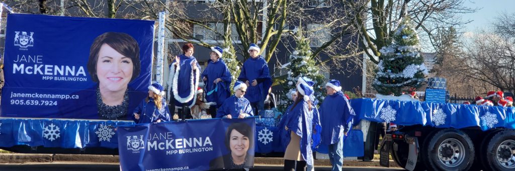 McKenna float in parade