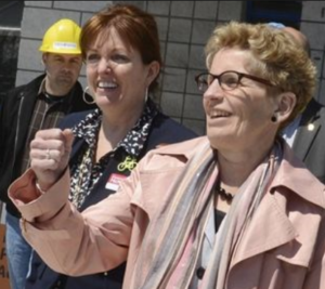 McMahon with Wynne