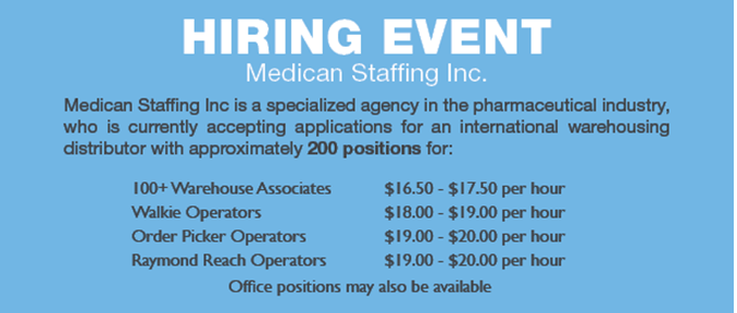 Medican hiring ad big blue