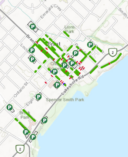 Meter location maps